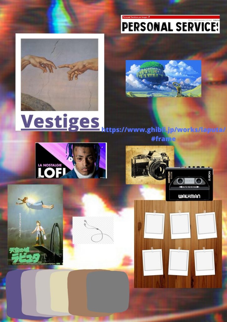 Moodboard vestige