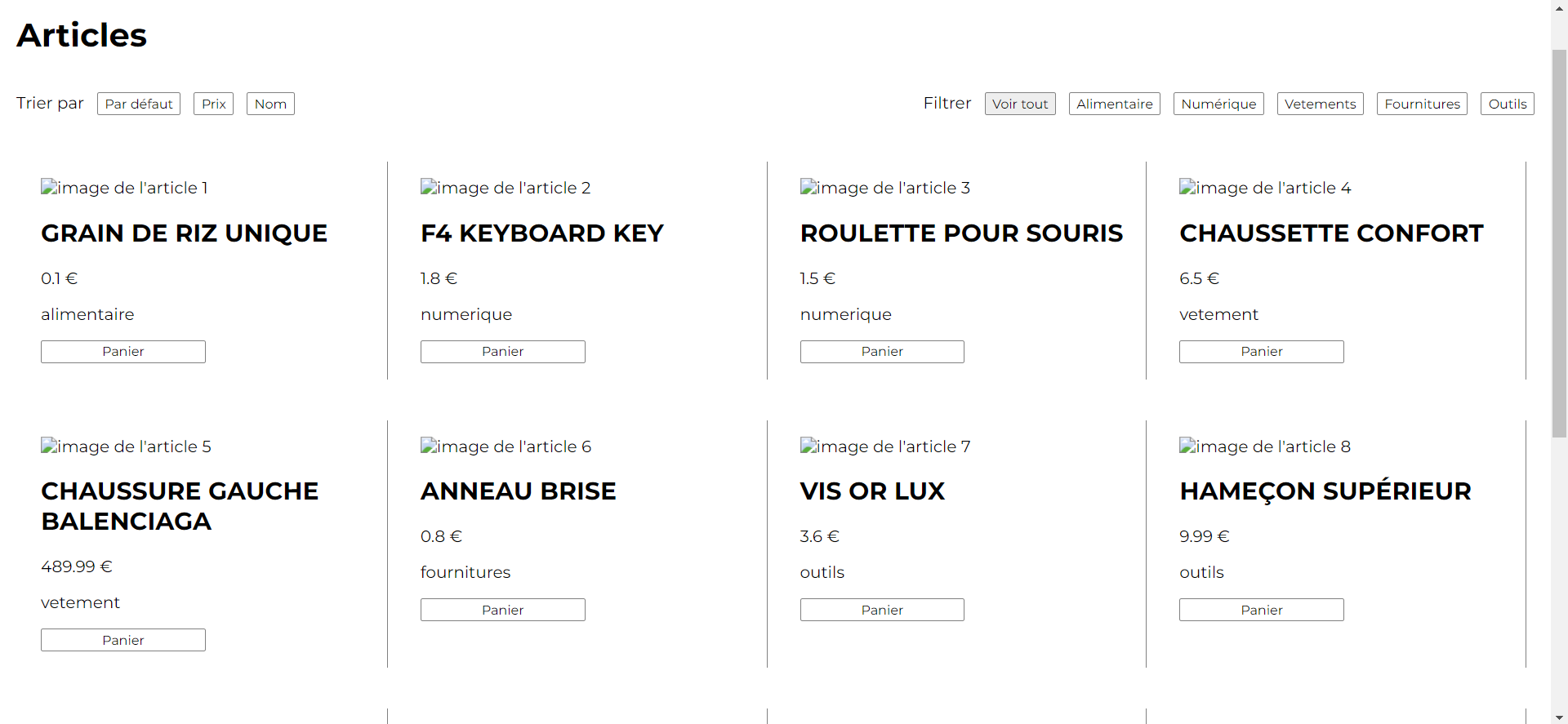 Lire la suite à propos de l’article Développement d’un site web fonctionnel