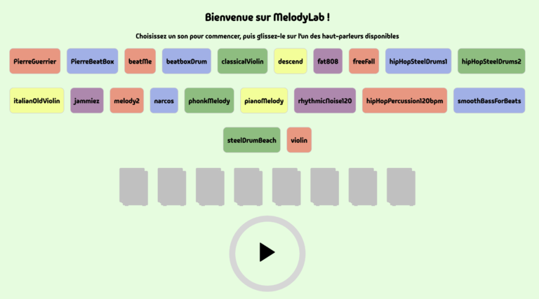 Lire la suite à propos de l’article Projet Personnel – MelodyLab