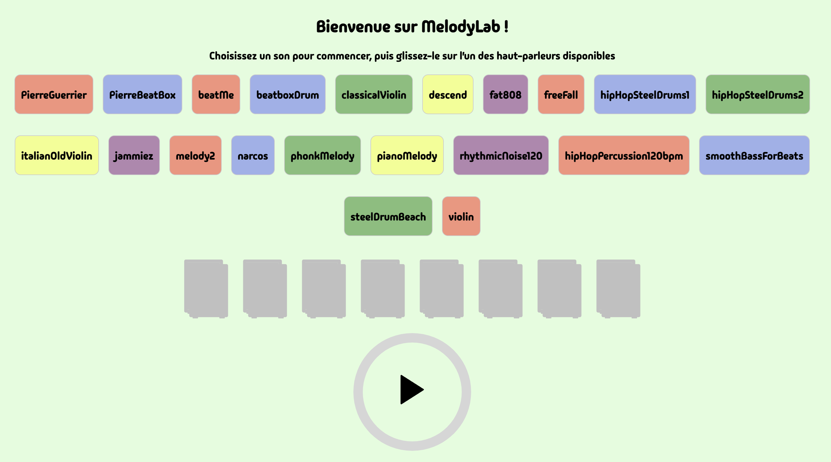 Lire la suite à propos de l’article Projet Personnel – MelodyLab